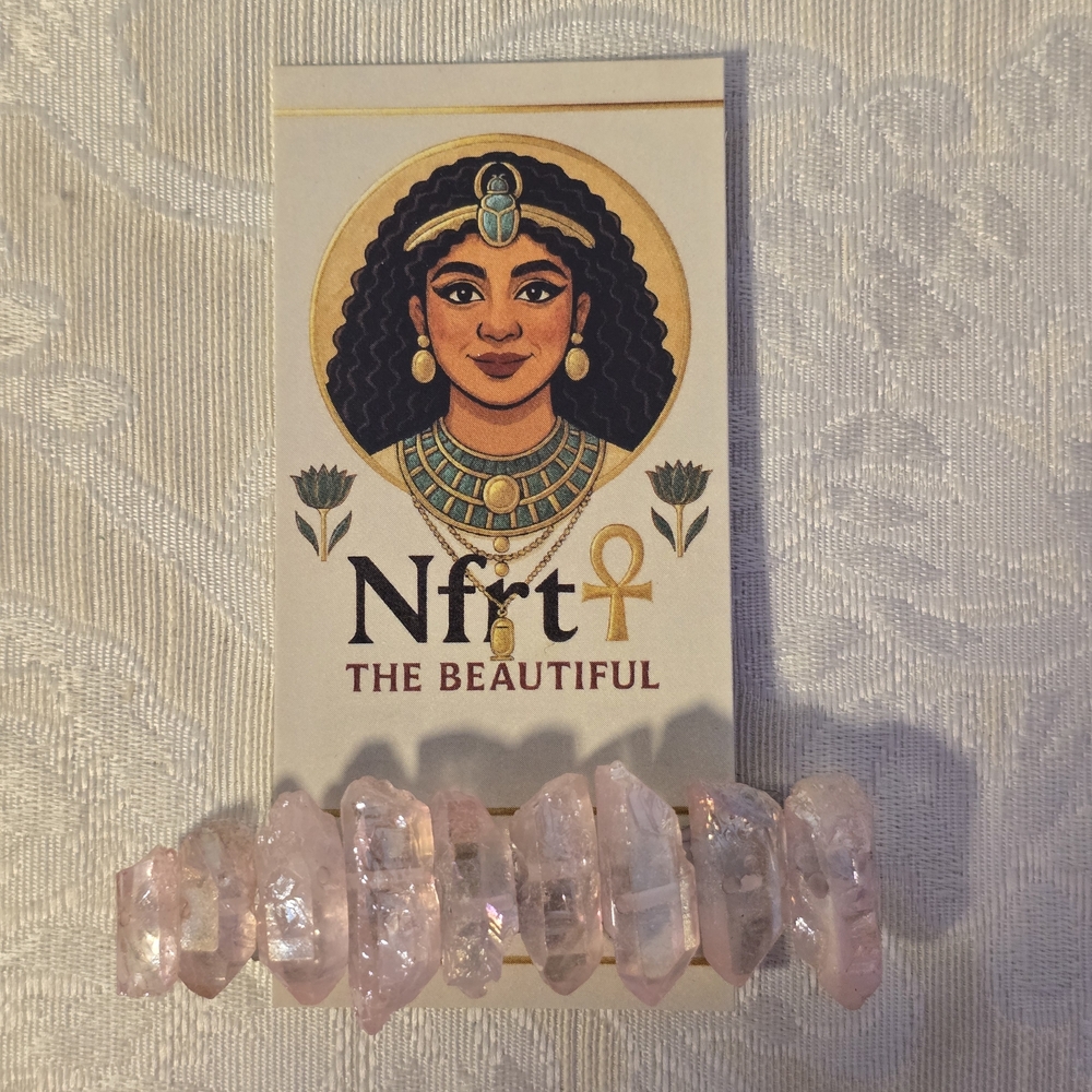 Pink Crystal Hair Clip